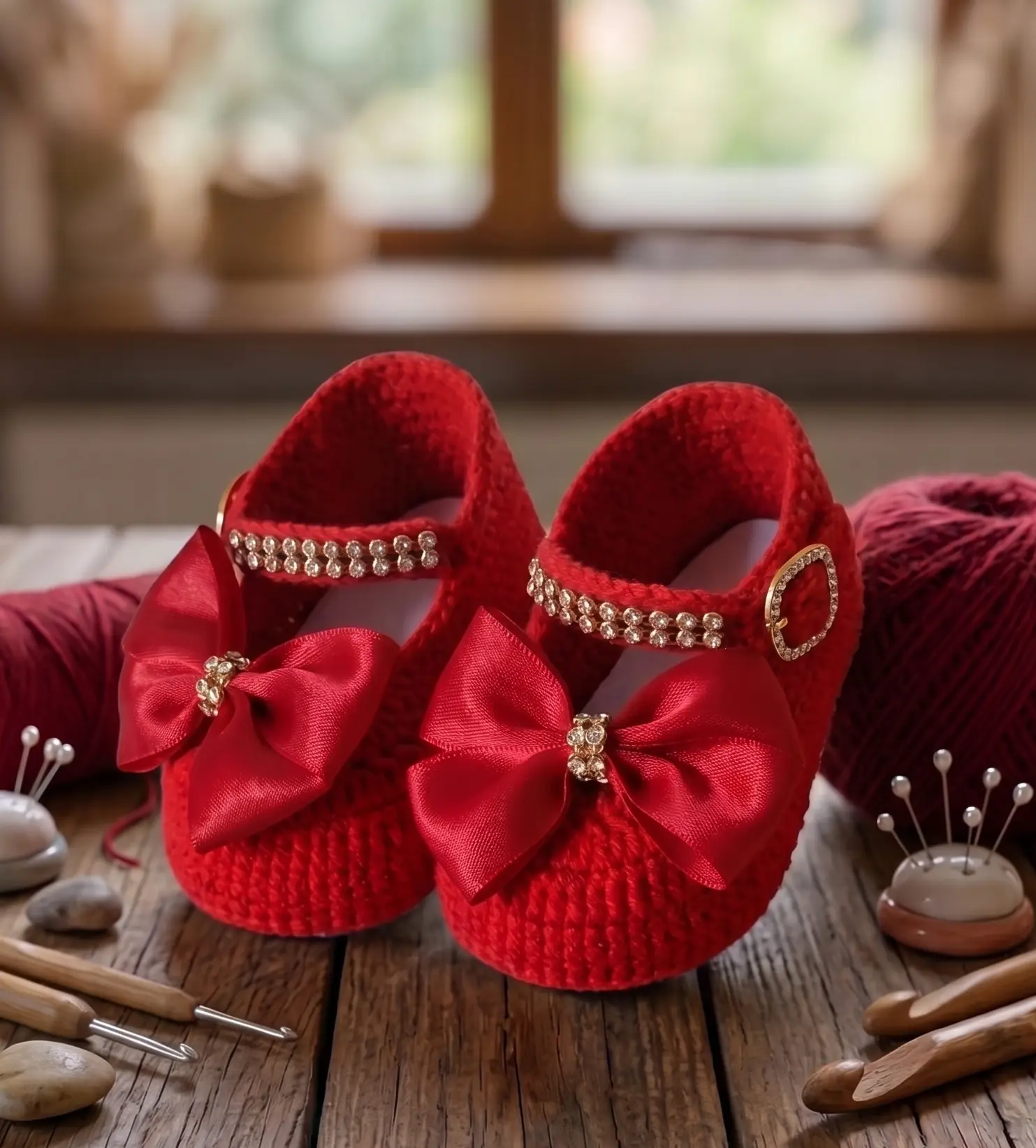 Zapatitos Rojos para bebé